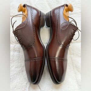 NEW! $1,095 Nettleton Calvary Collection Paddock Oxford Brogue Dress Shoes 44 11